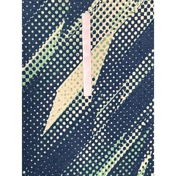 Nike Running Dry Fit Large Top Reflection Blue Green Athletic Sports SU170812NIG - Picture 7 of 11